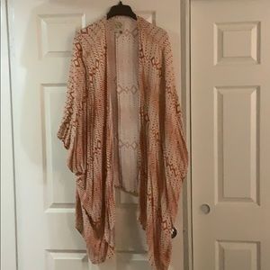 Chaser Scarf Print Kimono